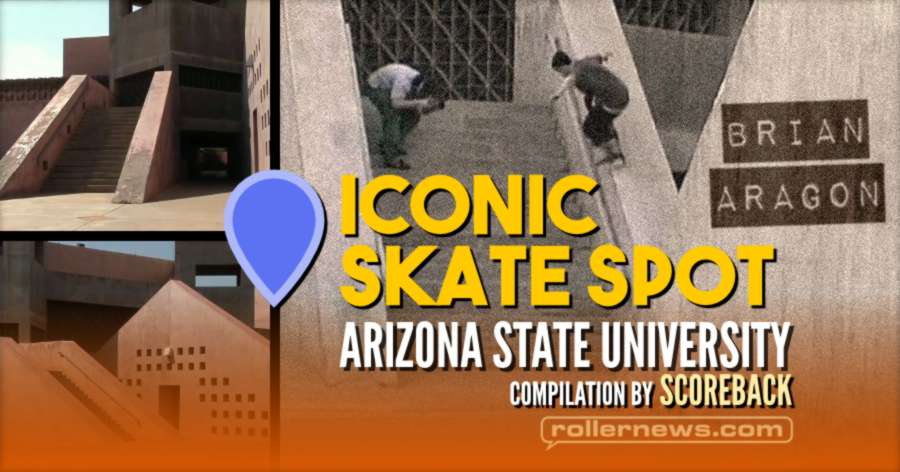 Iconic Skate Spots - ASU - Arizona State University, Art Museum in Tempe