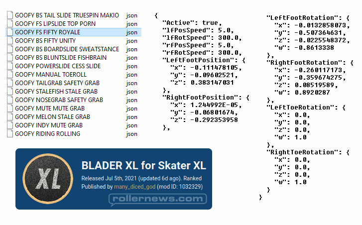 Blader Xl - The New Rollerblading Mod for Skater XL