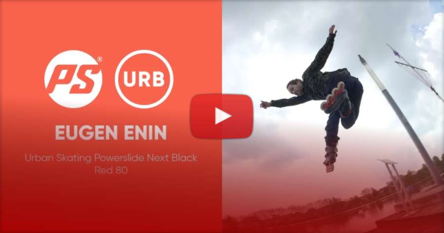 Eugen Enin - Urban Skating - Powerslide Next Black Red 80 - Big Wheels (2021)