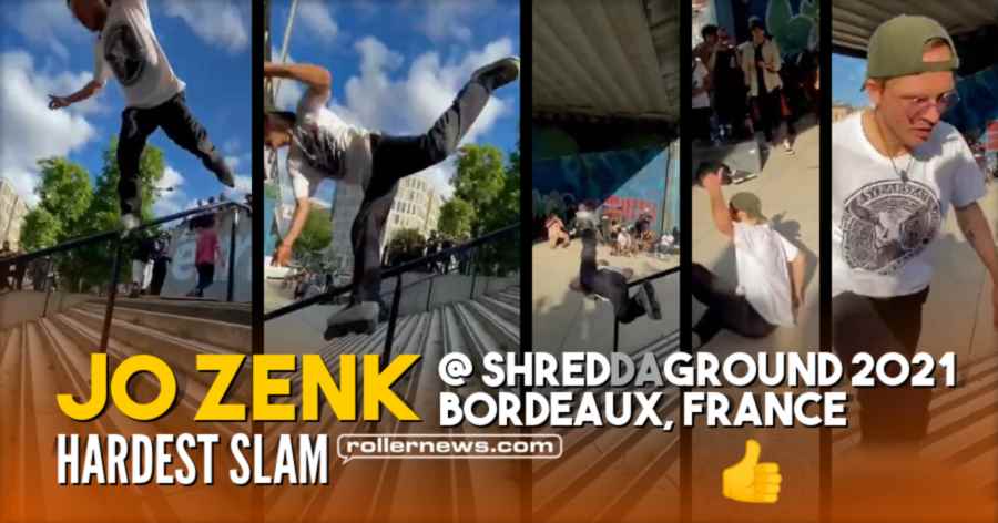 Jo Zenk - Hardest Slam @ the Shred da Ground (Bordeaux, France, 2021)