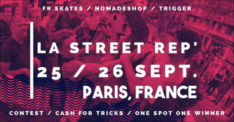 La Street Rep' 2021 (Paris, France) - Flyer & Facebook Event