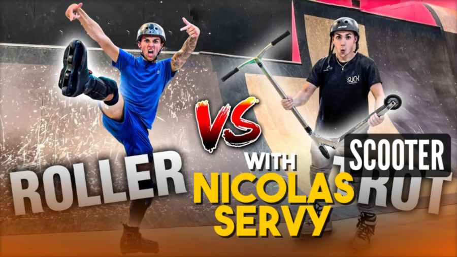 Scooter vs Rollerblades, with Nicolas Servy (2021)