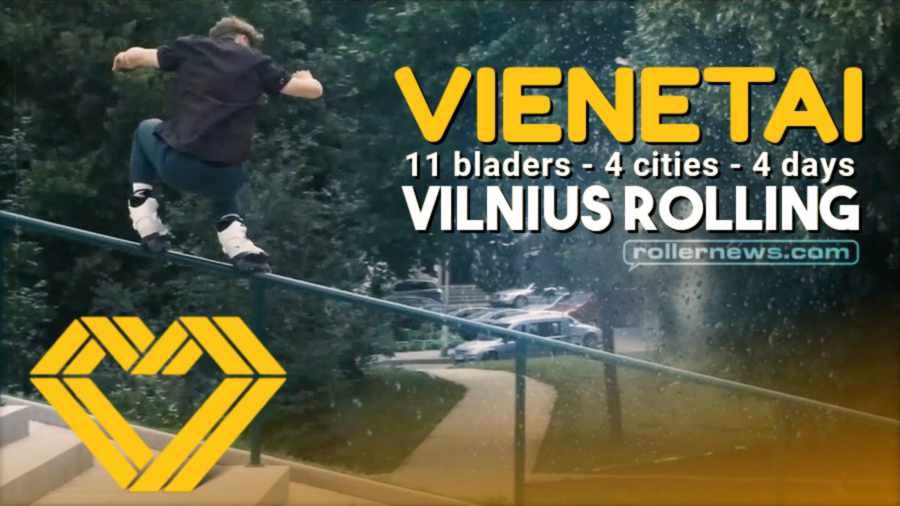 Vienetai (Lithuania, 2021) - 11 bladers, 4 cities, 4 days - Edit by VILNIUS ROLLING