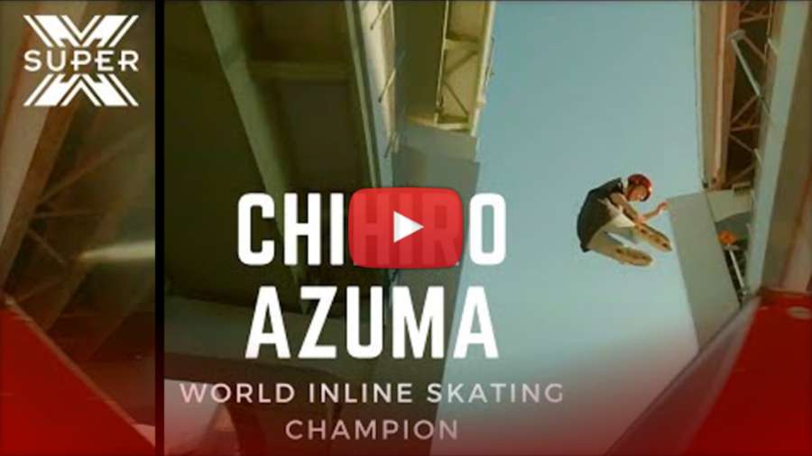 Chihiro Azuma x Super X (2021) | The amazing techniques of a world champion inline skater