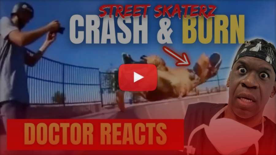 Doctor Reacts to Gnarliest Street Skating Fails Explains the Injuries Aggressive Inline Skating