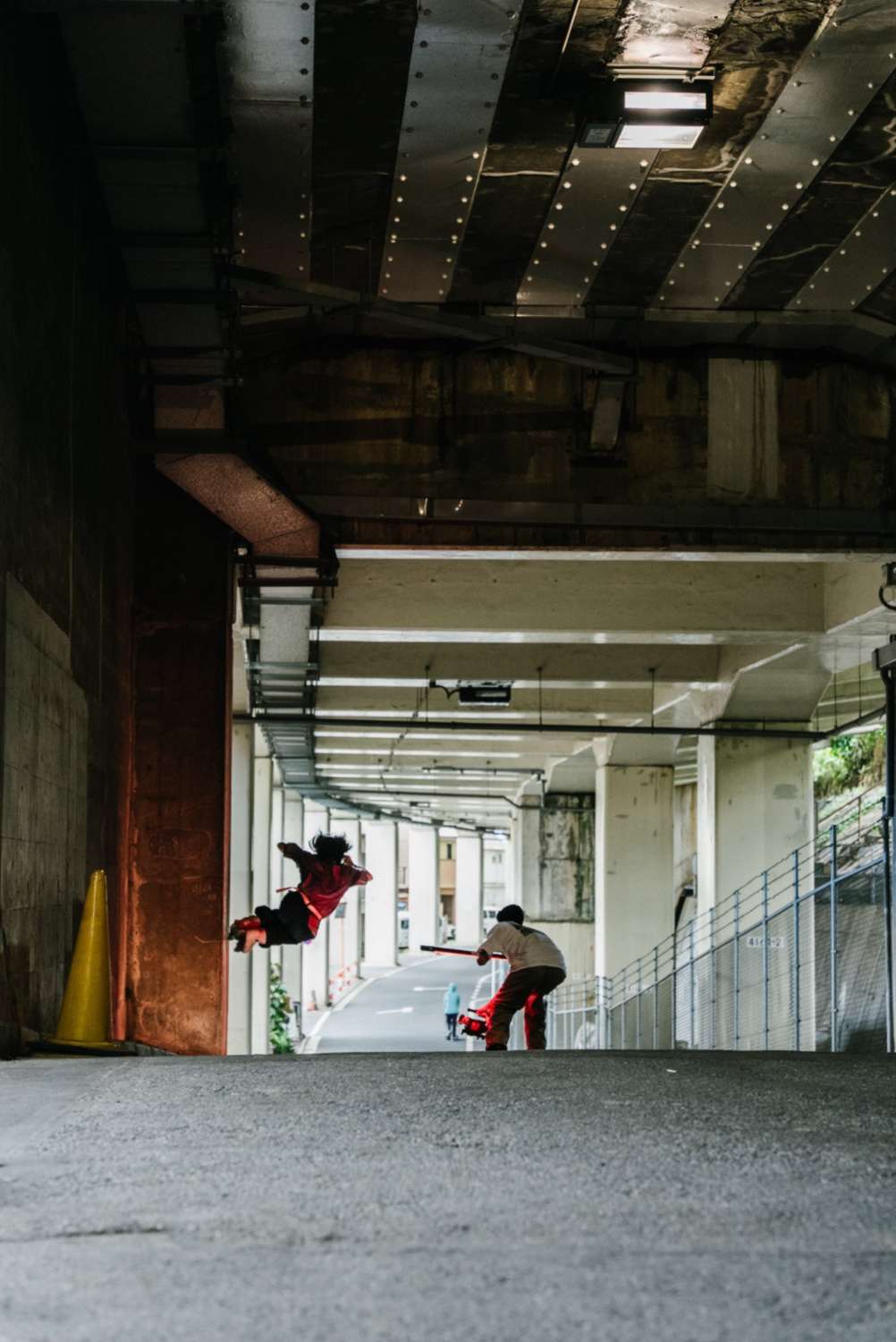 Picture of the Day: Yuto Goto (2021), filming for Concrete Dance - a photo by Ryo Takahashi