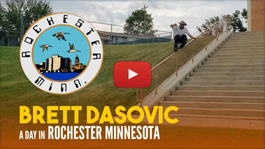 Brett Dasovic - A Day in Rochester Minnesota and Basket Blading (2021)