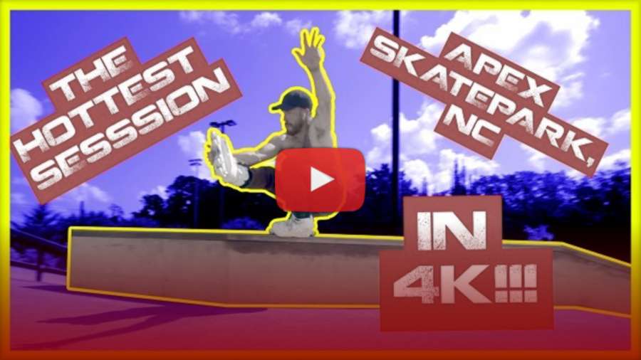 Apex Skate Park Is Hot - North Carolina, Summer 2021 - 4k Edit by Olderblading
