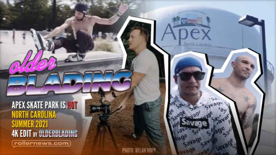 Apex Skate Park Is Hot - North Carolina, Summer 2021 - 4k Edit by Olderblading