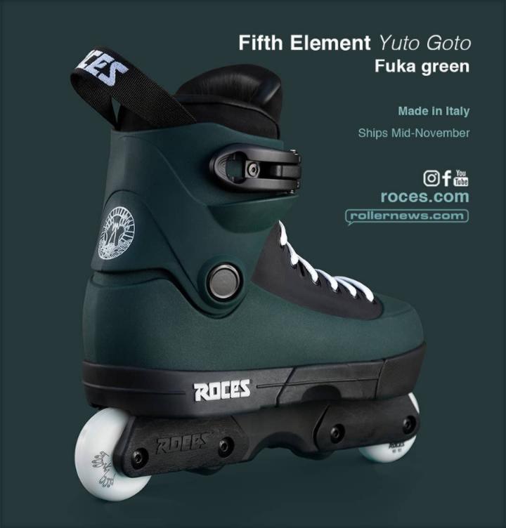 Roces 5th Element Yuto Goto Pro Skates (2019)