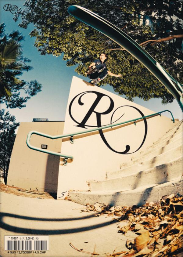 Brian Shima on the Cover of Rolls Magazine - Nimh, Rollerblading (2009)