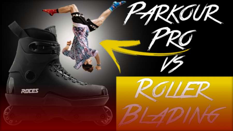 Professional Parkour Athlete Tries Learning Aggressive Inline Skating