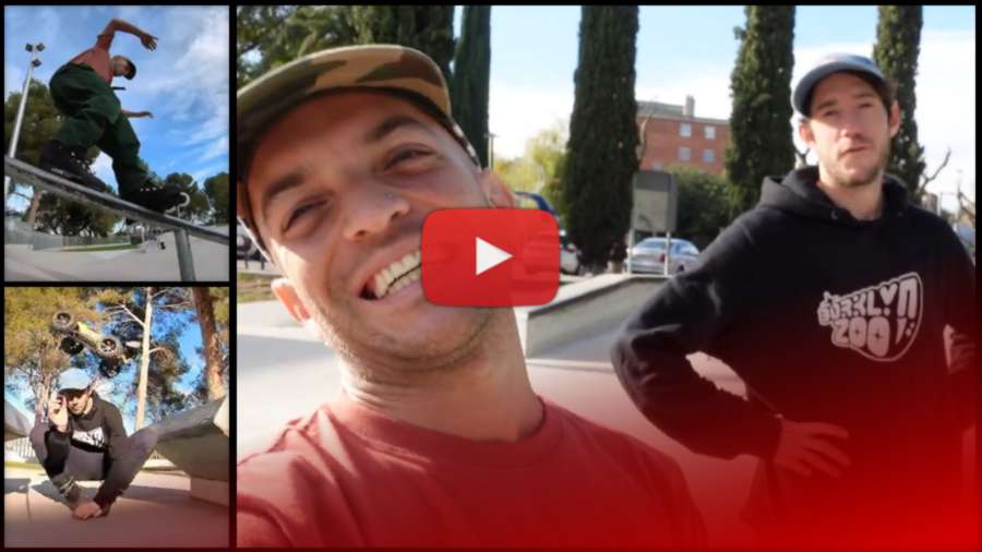 Freestyle Skater Tries Aggressive... With Extra Special Guest (Nick Lomax) - Locoskates Edit