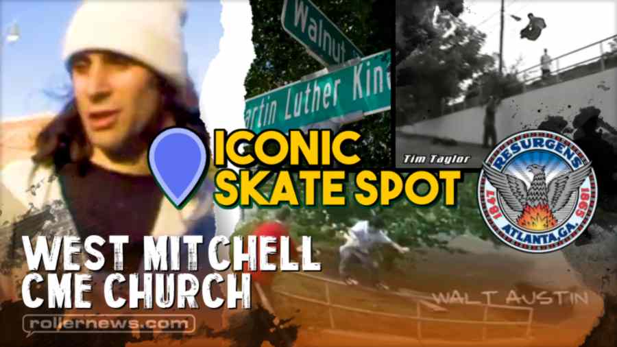 Iconic Skate Spots - West Mitchell CME Church (Atlanta)