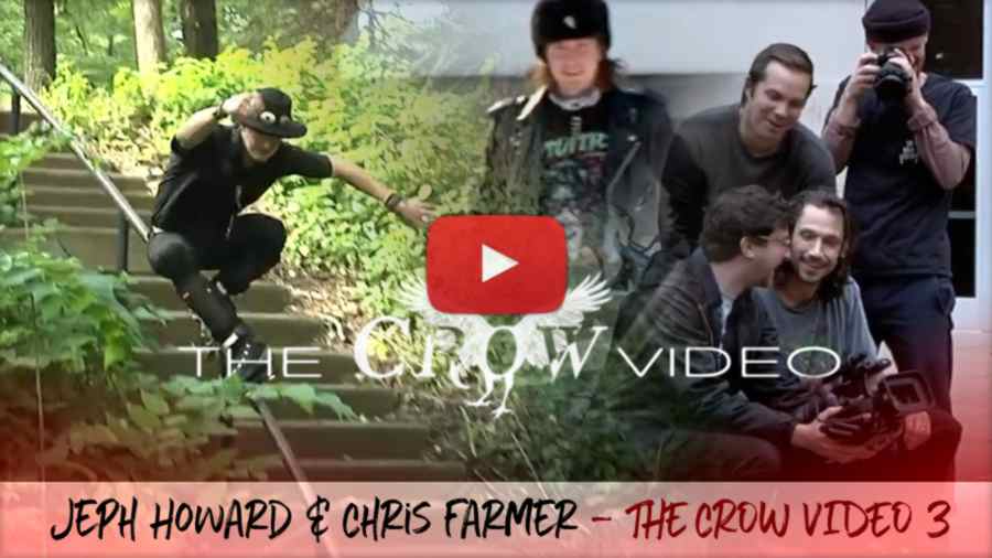 The Crow Video 3 (2021) with profiles of Kevin Yee, Brett Hammond, Michael Garlinghouse, Jeph Howard, Chris Farmer & Friends