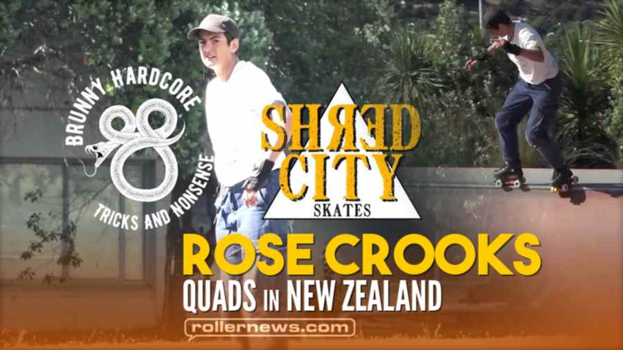 Rose Crooks - Quads in New Zealand (2022) - Rollerskating Edit by Shred City Skates