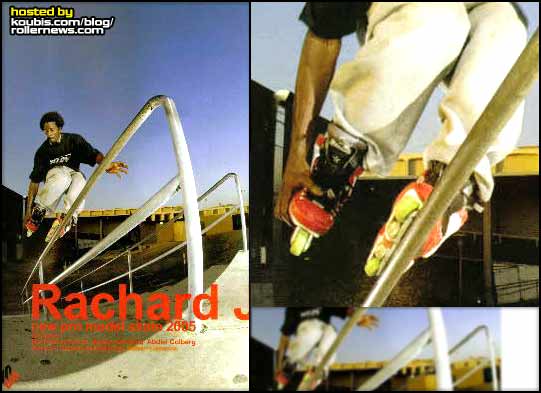Red Usd Rachard Johnson Skates - Featured in Daily Bread (2005)