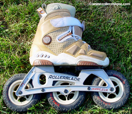 Custom Rollerblade Alex Broskow Custom with Coyote Off-Road Frames & Reign Liner (2004)