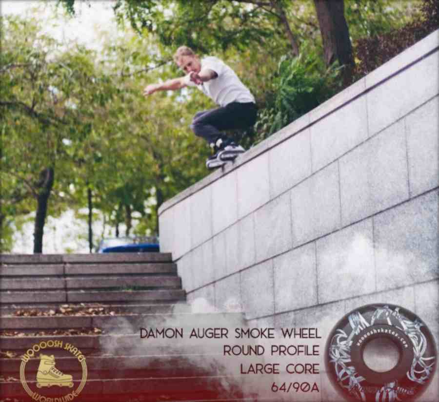 Damon Auger - Smoke Wheel, Pro Model (2022) - Promo by Nick Shand