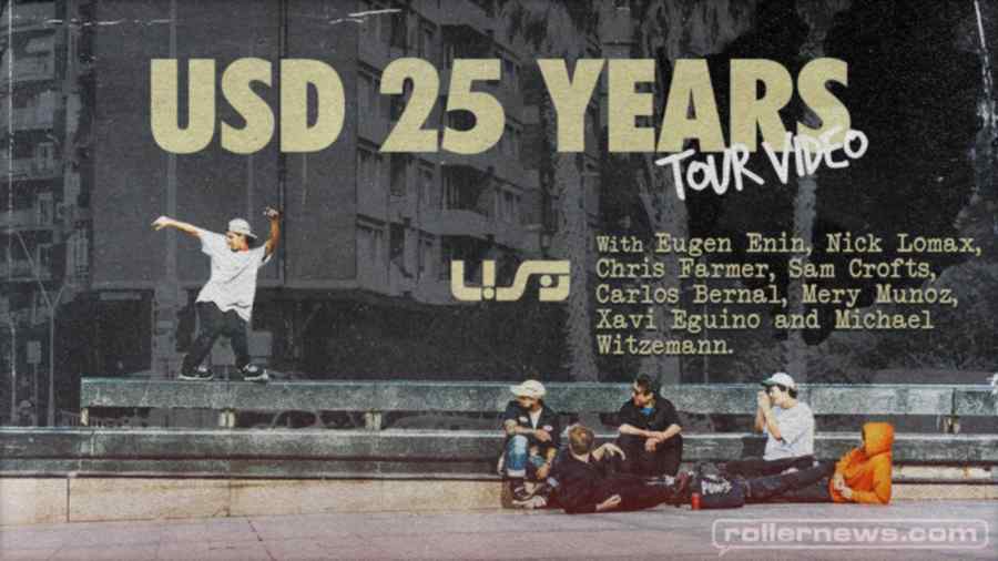 USD 25 Years - Tour Video (France + Spain, 2022) with Eugen Enin, Nick Lomax, Chris Farmer, Sam Crofts & more