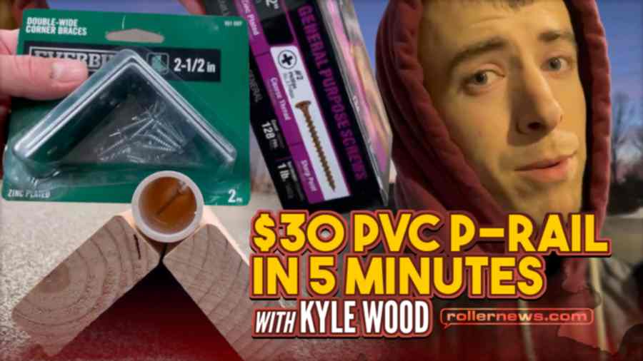 Do It Yourself: $30 PVC P-Rail in 5 Minutes, with Kyle Wood + Practice Session