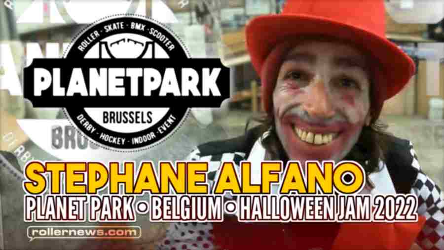 Stephane Alfano Destroying a Skatepark (Planet Park, Belgium 2022) - Halloween Jam 2022