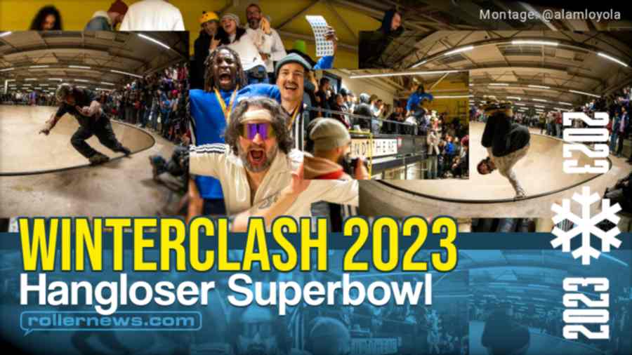 Winterclash 2023 - Day 1 - Hanglosers Super Bowl Skate Contest - Winner: Diako Diaby