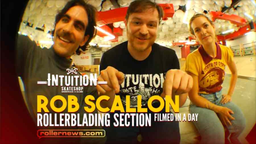 Rob Scallon - Rollerblading Section Filmed in a Day (Chicago, 2023) - Intuition Promo