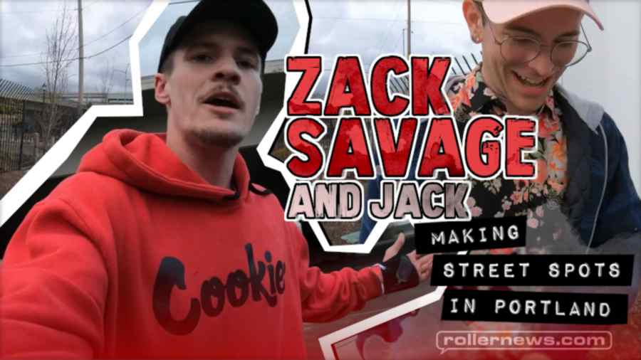 Zack Savage - Making Street Spots in Portland (April 2023)