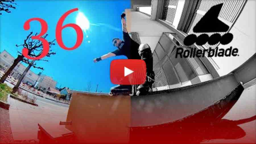 Sandor Darabos (42) - shredding in Switzerland - Rollerblade Blank, Creastreet Sadedit