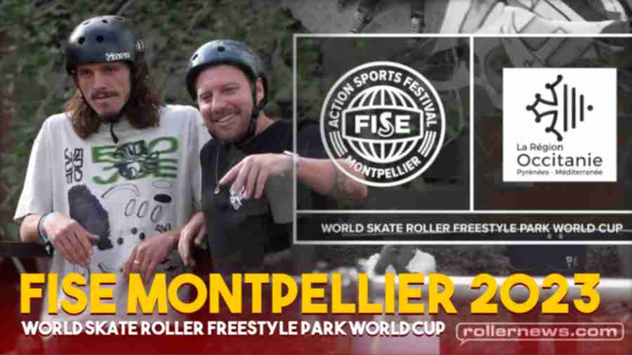 FISE Montpellier 2023 - Men Semi Finals - Highlights - World skate Roller Freestyle