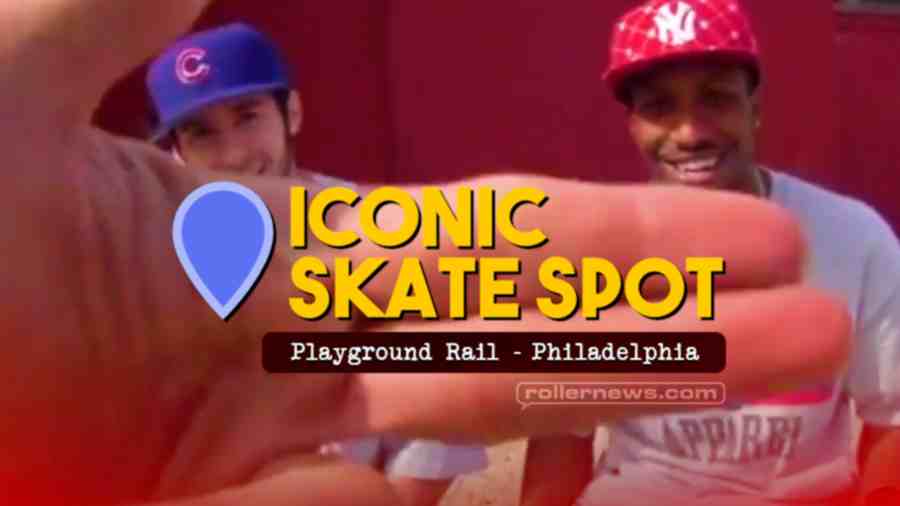 Iconic Skate Spots - Playground Rail - Philadelphia - Compilation by Scoreback