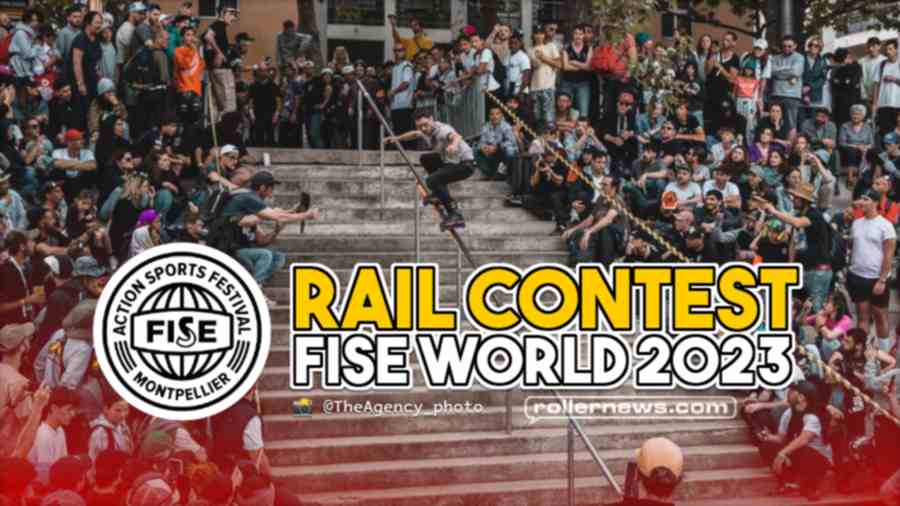 Rail Contest @ Fise Montpellier 2023 + Results - Renard Rollerblading