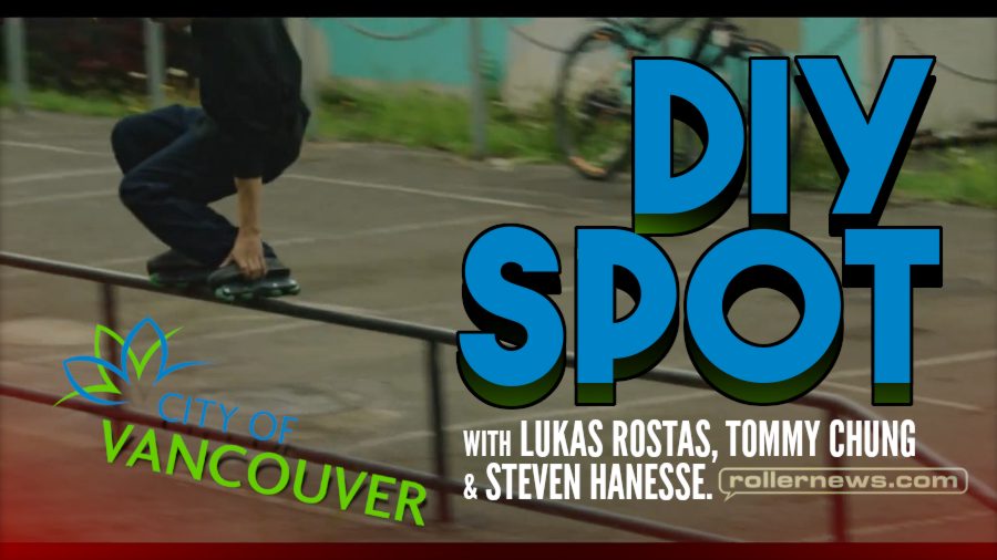 DIY Spot in Vancouver (Canada) with Lukas Rostas, Tommy Chung & Steven Hanesse