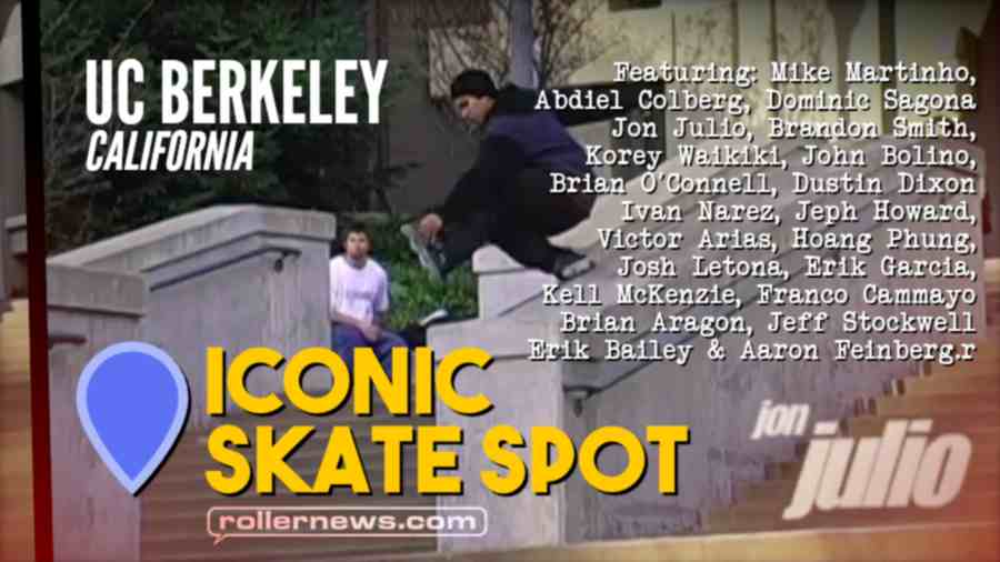 Iconic Skate Spots: UC Berkeley (California)