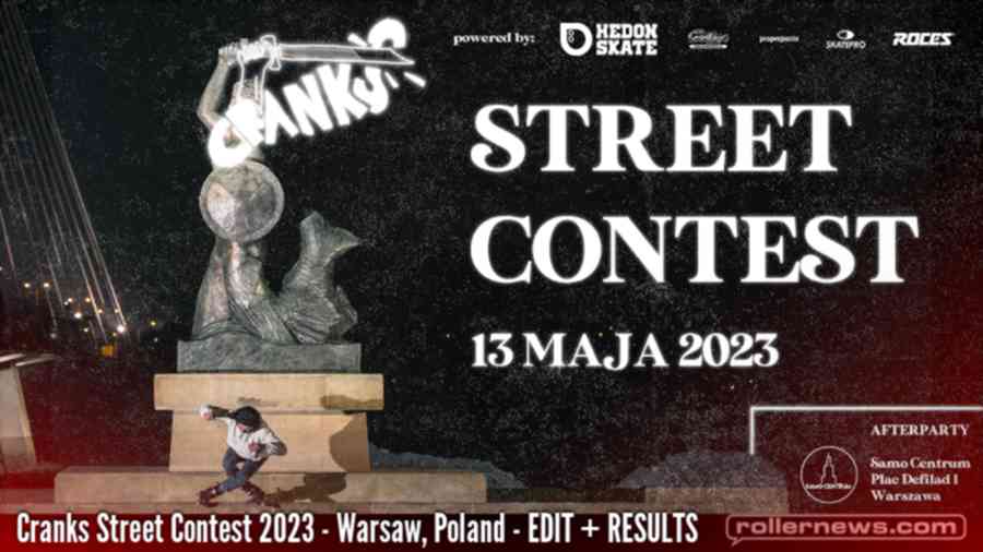 Cranks Street Contest 2023 (Warsaw, Poland) - Edit + Results Cranks Street Contest 2023 (Warsaw, Poland) - Edit + Results