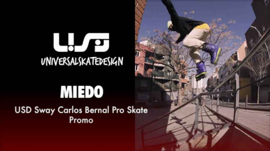 Miedo - USD Sway Carlos Bernal, Pro Skate - Promo by Rafael López Maldonado (July 2023)