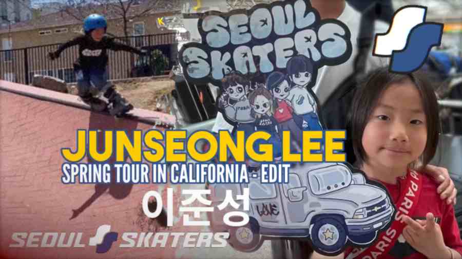 Junseong Lee (8 Years Old) - Seoul Skaters, Spring Tour in California (2023) - Edit