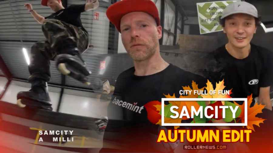 Autumn has hit the Netherlands, so off to the skateparks we go! This is SamCity. (2023) by Remy Cadier