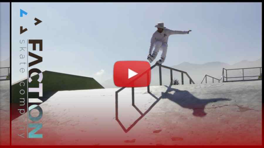 Frai Gomez - Faction V1 White Skates 2023 Frai Gomez - Faction V1 White Skates 2023