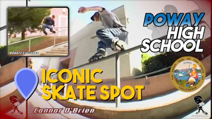 Iconic Skate Spots: Poway High School, California