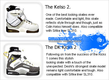 Deshi Colin Kelso 2 Pro Skates + Deshi Kicks 2