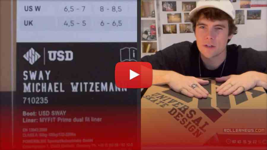 Michael Witzemann - Unboxing My Pro Skate - USD Sway