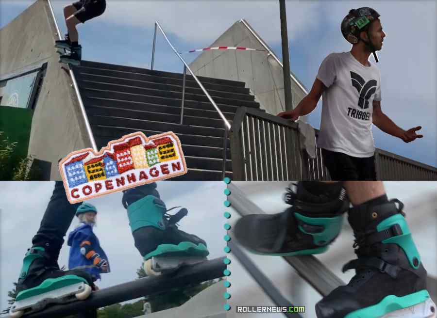 Jacob Juul - Trigger Pro Skate Promo (Fall 2023) - Testing the prototype in Copenhagen, Denmark