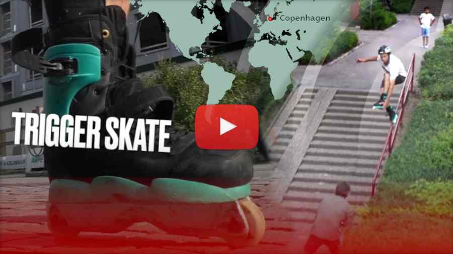 Jacob Juul - Trigger Pro Skate Promo (Fall 2023) - Testing the prototype in Copenhagen, Denmark