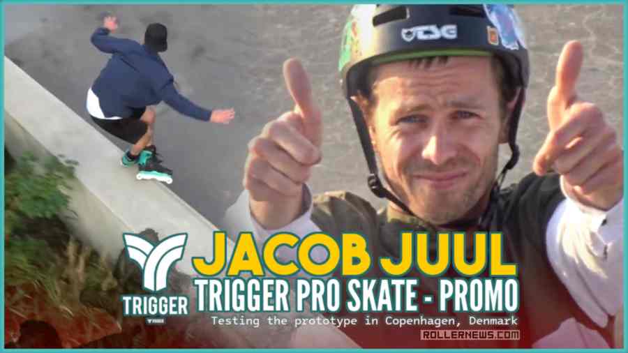 Jacob Juul - Trigger Pro Skate Promo (Fall 2023) - Testing the prototype in Copenhagen, Denmark