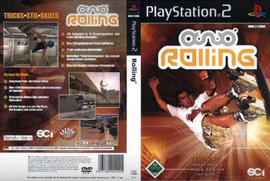 Rolling - Videogame for PS2 / Xbox (2003) - Rollerblading Sections