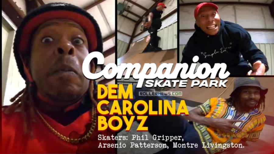 Dem Carolina Boyz at Companion Skatepark (2023) with Phil Gripper, Arsenio Patterson & Montre Livingston