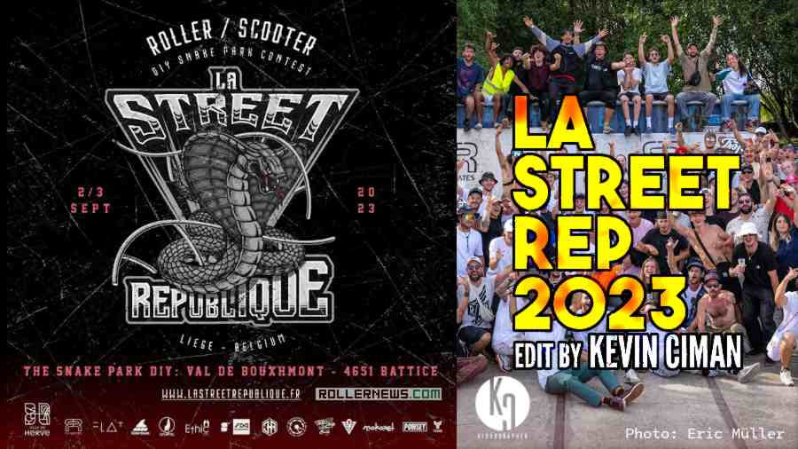 La Street Republique 2023 - Belgium Edition - Blading Comp, with Julien Cudot, Diako Diaby, Frederic Bukowski & more! - Edit by Kevin Ciman