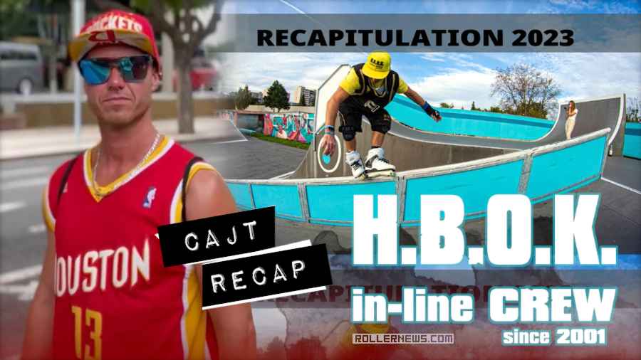 Cajt - 2023 Recap (Czech Republic) - H.B.O.K Crew, Inline Cup Kroměříž 2023, Skatekm